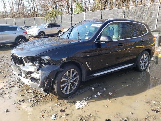 5UXTR9C58JLD74839 - 2018 BMW X3 XDRIVE30I BLACK photo 1