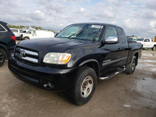 5TBRU34176S465602 - 2006 TOYOTA TUNDRA ACCESS CAB SR5 BLACK photo 1