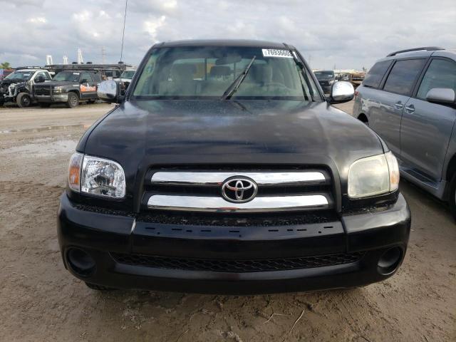 5TBRU34176S465602 - 2006 TOYOTA TUNDRA ACCESS CAB SR5 BLACK photo 5