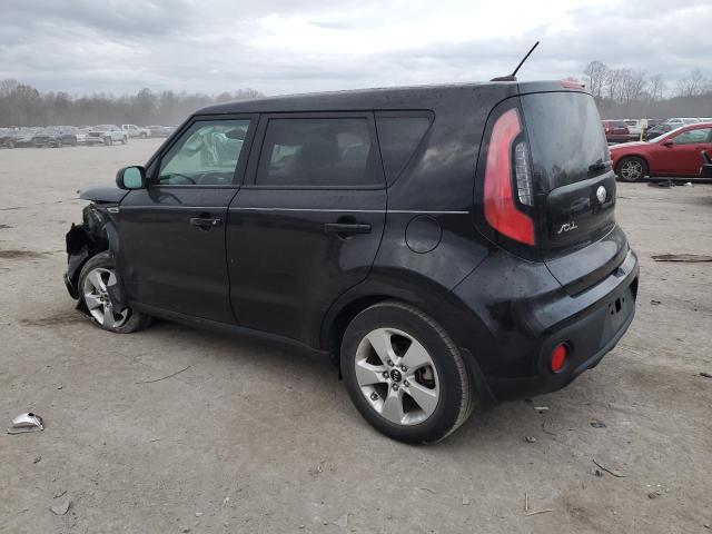 KNDJN2A27H7412081 - 2017 KIA SOUL BLACK photo 2