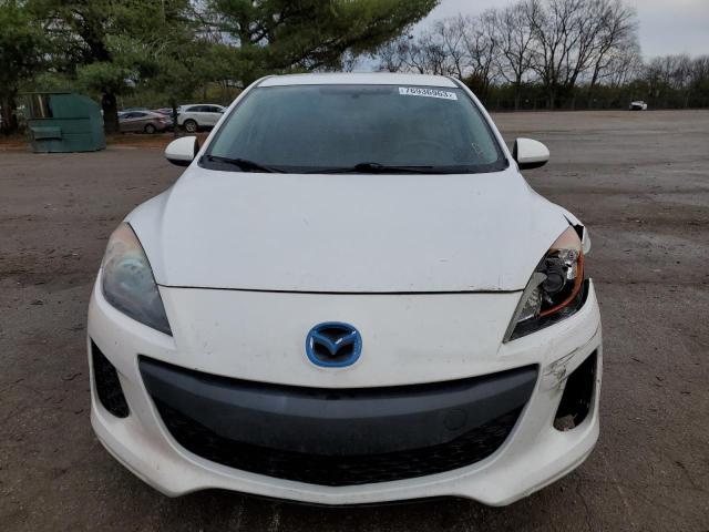 JM1BL1V75D1796384 - 2013 MAZDA 3 I WHITE photo 5