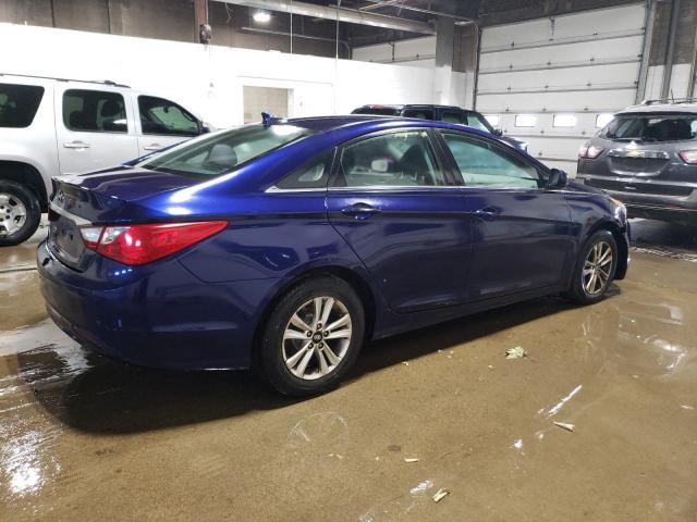 5NPEB4AC8BH045791 - 2011 HYUNDAI SONATA GLS BLUE photo 3