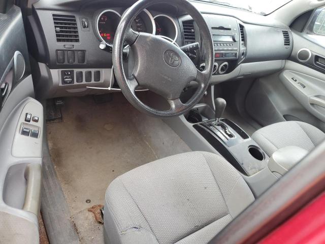 5TEUU42N48Z523295 - 2008 TOYOTA TACOMA ACCESS CAB წითელი ფოტო 8