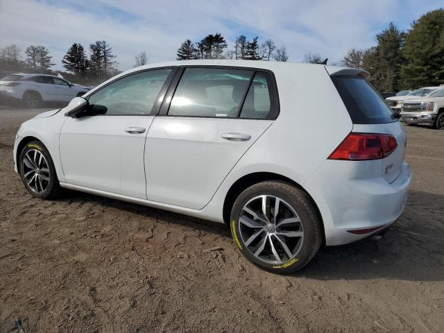 3VW217AUXHM060129 - 2017 VOLKSWAGEN GOLF S WHITE photo 2