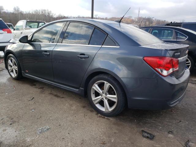 1G1PE5SB8D7161472 - 2013 CHEVROLET CRUZE LT GRAY photo 2