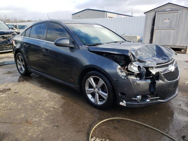 1G1PE5SB8D7161472 - 2013 CHEVROLET CRUZE LT GRAY photo 4