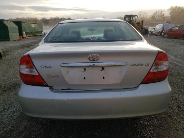 4T1BE32KX4U883903 - 2004 TOYOTA CAMRY LE SILVER photo 6