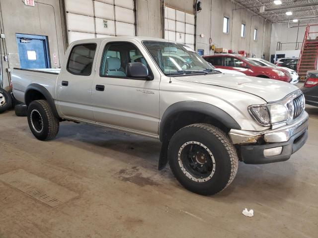 5TEGM92NX4Z427532 - 2004 TOYOTA TACOMA DOUBLE CAB PRERUNNER SILVER photo 4