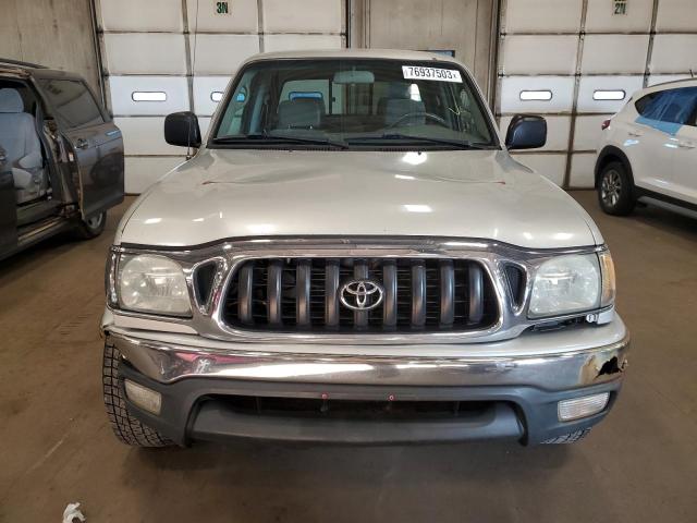5TEGM92NX4Z427532 - 2004 TOYOTA TACOMA DOUBLE CAB PRERUNNER SILVER photo 5
