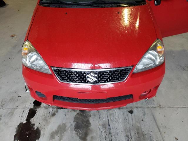 JS2RC62H065353103 - 2006 SUZUKI AERIO RED photo 11