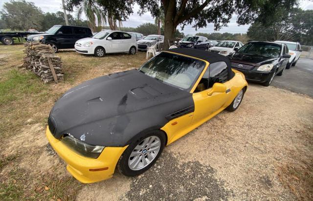 4USCH7331WLE10377 - 1998 BMW Z3 1.9 YELLOW photo 2