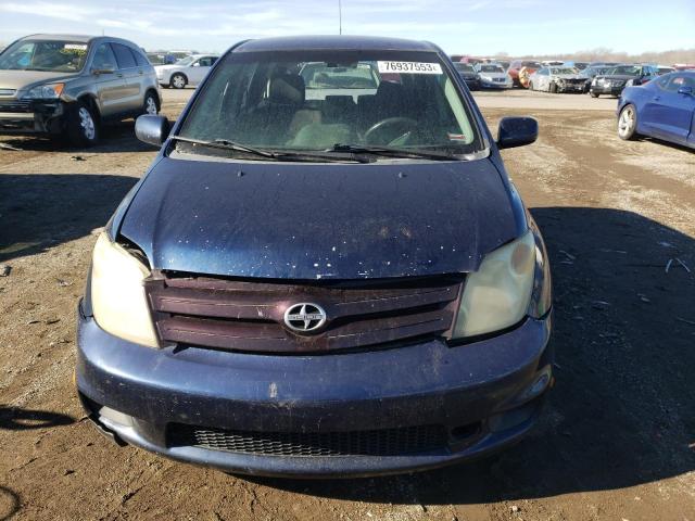 JTKKT624250101107 - 2005 TOYOTA SCION XA BLUE photo 5