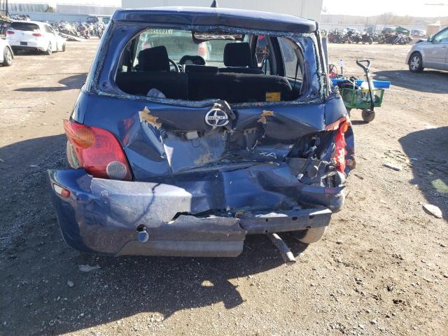 JTKKT624250101107 - 2005 TOYOTA SCION XA BLUE photo 6