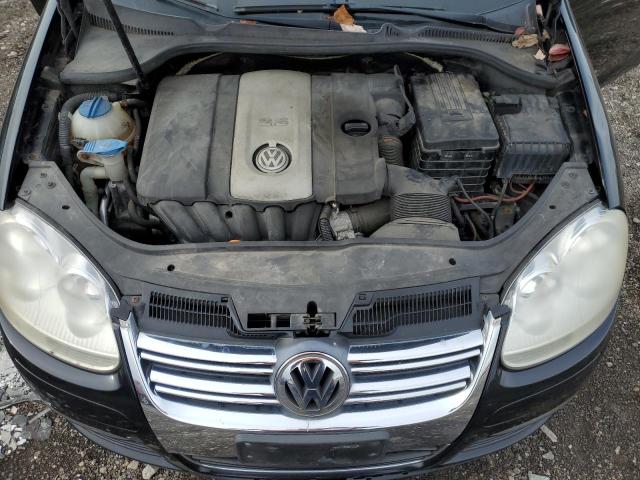 3VWEF81K17M165708 - 2007 VOLKSWAGEN JETTA WOLFSBURG BLACK photo 11