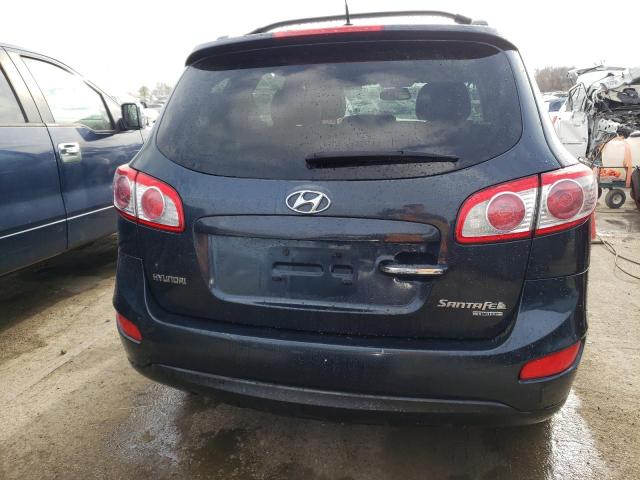 5XYZK4AG9BG011239 - 2011 HYUNDAI SANTA FE LIMITED BLUE photo 6