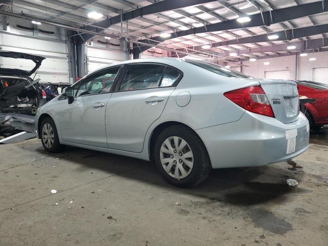 19XFB2F52CE005814 - 2012 HONDA CIVIC LX SILVER photo 2