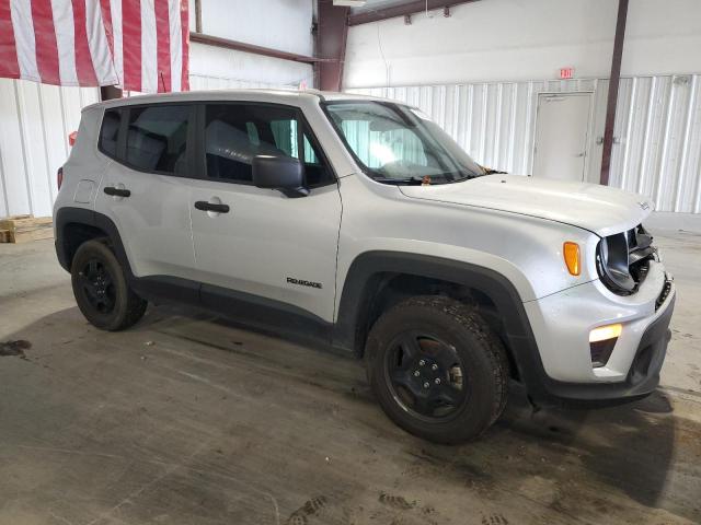 ZACNJBAB1LPL06487 - 2020 JEEP RENEGADE SPORT SILVER photo 4