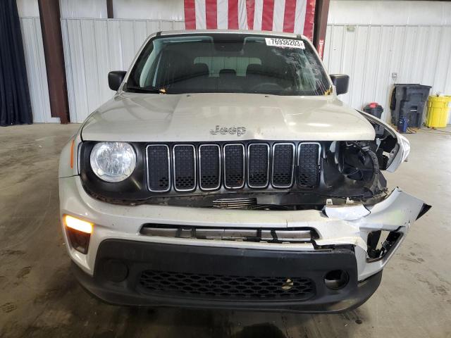 ZACNJBAB1LPL06487 - 2020 JEEP RENEGADE SPORT SILVER photo 5