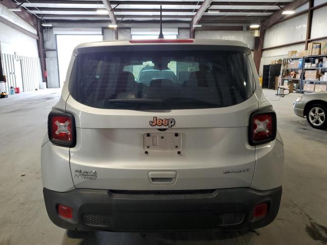 ZACNJBAB1LPL06487 - 2020 JEEP RENEGADE SPORT SILVER photo 6