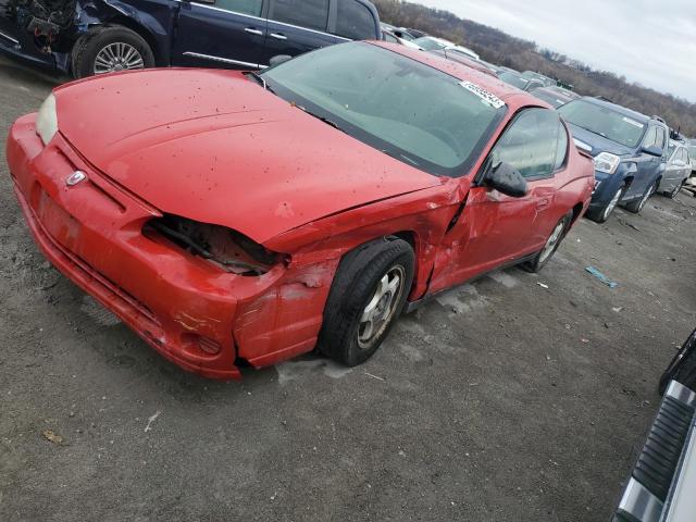 2G1WW12E459286450 - 2005 CHEVROLET MONTE CARL LS RED photo 1