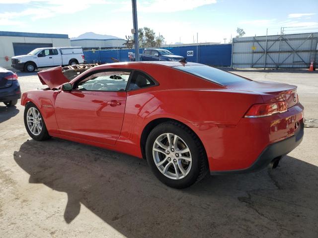 2G1FB1E3XE9135795 - 2014 CHEVROLET CAMARO LT RED photo 2