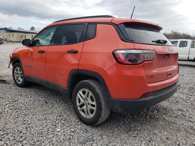 3C4NJCAB6JT194798 - 2018 JEEP COMPASS SPORT ORANGE photo 2