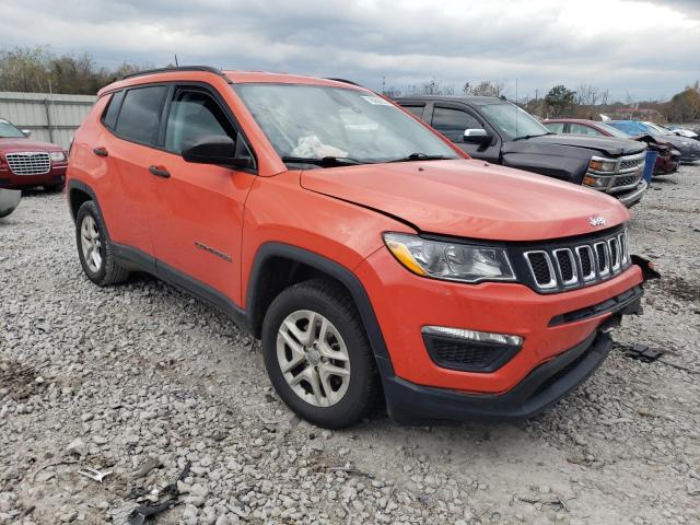 3C4NJCAB6JT194798 - 2018 JEEP COMPASS SPORT ORANGE photo 4