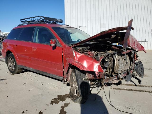 4S4BP68C056339590 - 2005 SUBARU LEGACY OUTBACK 2.5 XT RED photo 4