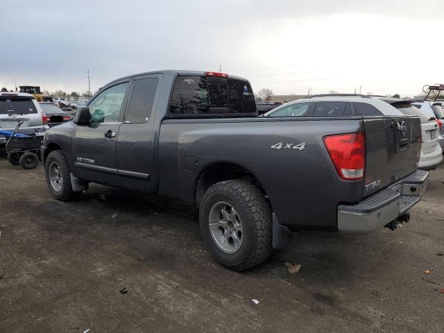 1N6BA06B76N506903 - 2006 NISSAN TITAN XE GRAY photo 2