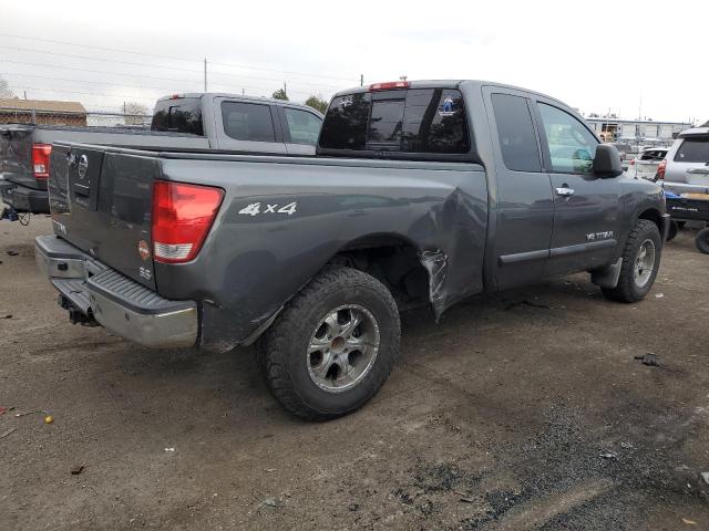 1N6BA06B76N506903 - 2006 NISSAN TITAN XE GRAY photo 3