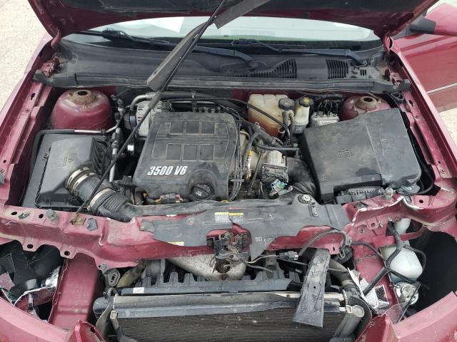 1G1ZT51856F229675 - 2006 CHEVROLET MALIBU LT MAROON photo 11