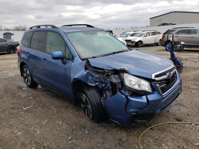 JF2SJAEC8HH458298 - 2017 SUBARU FORESTER 2.5I PREMIUM BLUE photo 4