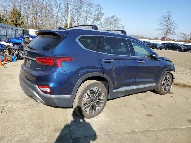 5NMS3CAA0LH298658 - 2020 HYUNDAI SANTA FE SEL BLUE photo 3