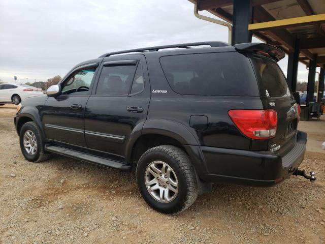 5TDBT48A87S279659 - 2007 TOYOTA SEQUOIA LIMITED BLACK photo 2