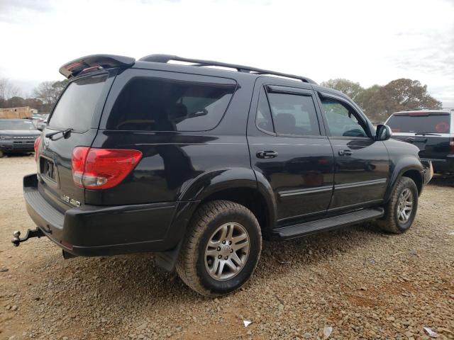 5TDBT48A87S279659 - 2007 TOYOTA SEQUOIA LIMITED BLACK photo 3