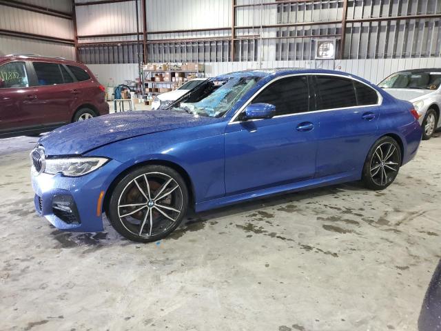 WBA5R1C58KAE81346 - 2019 BMW 330I BLUE photo 1