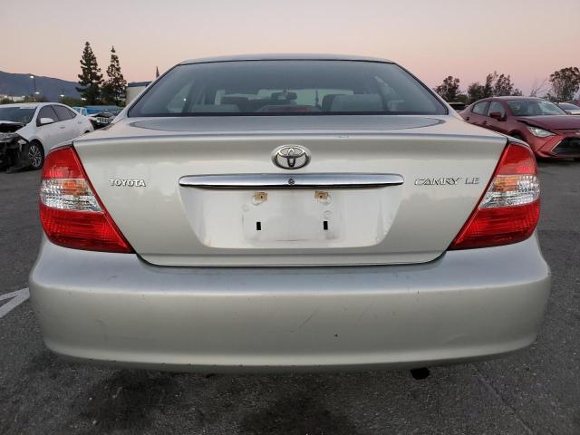 4T1BE32KX2U100818 - 2002 TOYOTA CAMRY LE SILVER photo 6