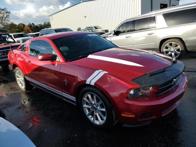 1ZVBP8AN4A5147775 - 2010 FORD MUSTANG RED photo 4