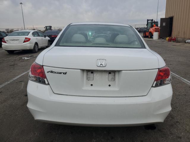 1HGCP26789A176778 - 2009 HONDA ACCORD EX WHITE photo 6