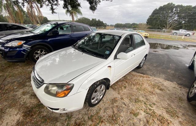 KNAFE221695601097 - 2009 KIA SPECTRA EX WHITE photo 2