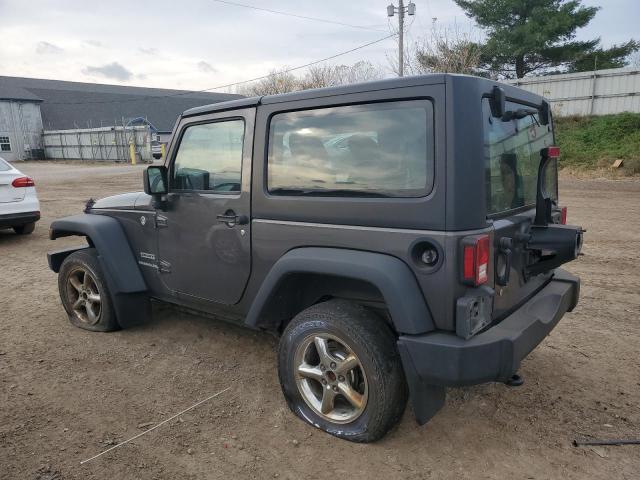 1C4AJWAG5HL718976 - 2017 JEEP WRANGLER SPORT GRAY photo 2