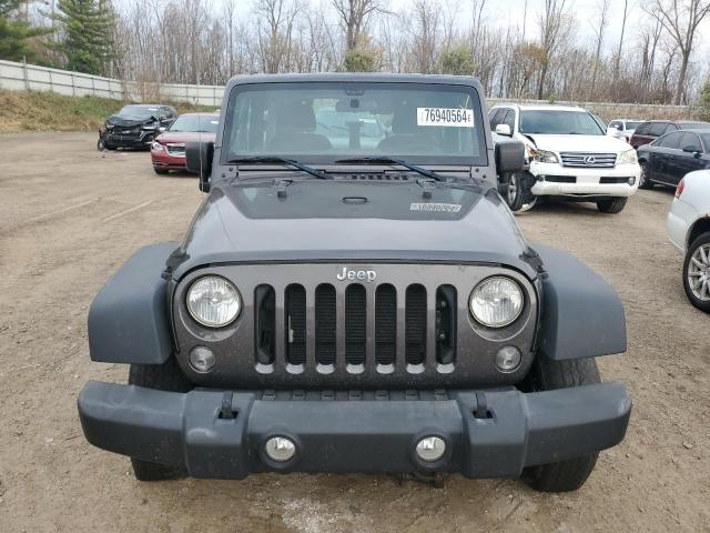 1C4AJWAG5HL718976 - 2017 JEEP WRANGLER SPORT GRAY photo 5