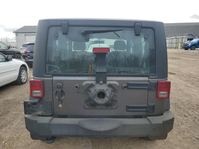 1C4AJWAG5HL718976 - 2017 JEEP WRANGLER SPORT GRAY photo 6