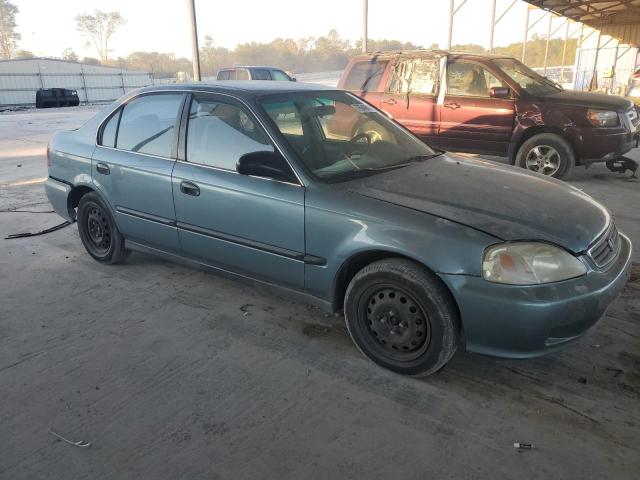 1HGEJ667XXL058007 - 1999 HONDA CIVIC LX BLUE photo 4