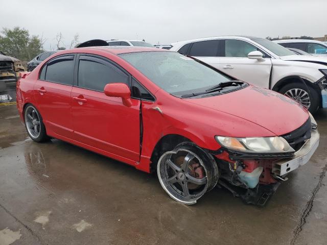 2HGFA555X7H706781 - 2007 HONDA CIVIC SI RED photo 4