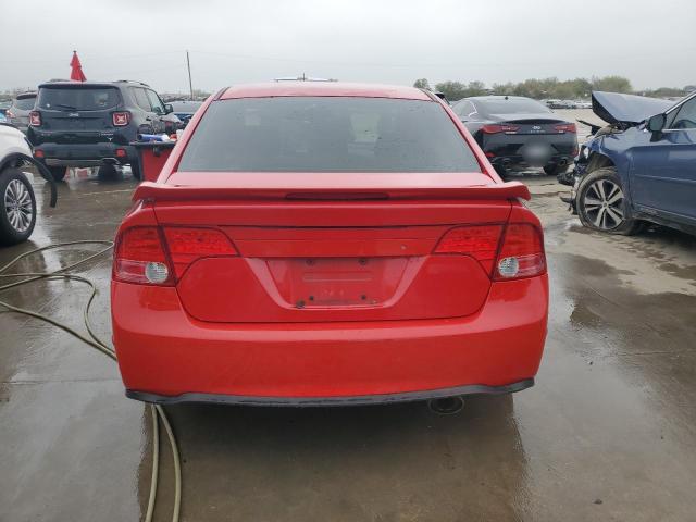 2HGFA555X7H706781 - 2007 HONDA CIVIC SI RED photo 6