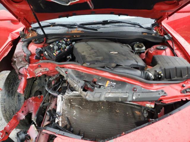 2G1FC1ED5B9196828 - 2011 CHEVROLET CAMARO LT RED photo 11