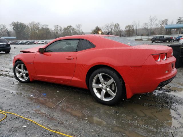 2G1FC1ED5B9196828 - 2011 CHEVROLET CAMARO LT RED photo 2