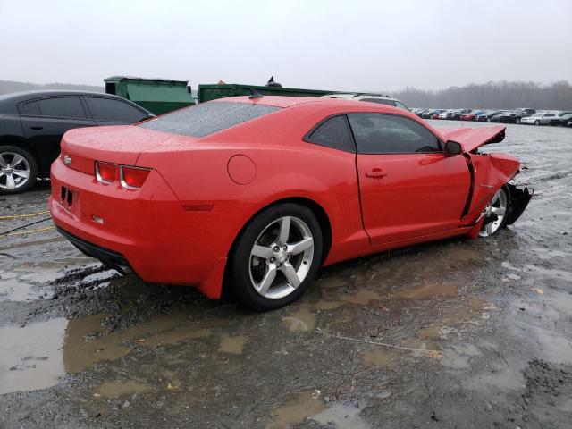 2G1FC1ED5B9196828 - 2011 CHEVROLET CAMARO LT RED photo 3