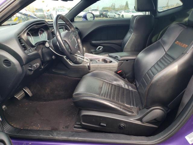 2C3CDZFJ7GH201748 - 2016 DODGE CHALLENGER R/T SCAT PACK PURPLE photo 7